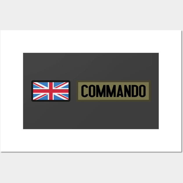 British Commando Wall Art by Jared S Davies